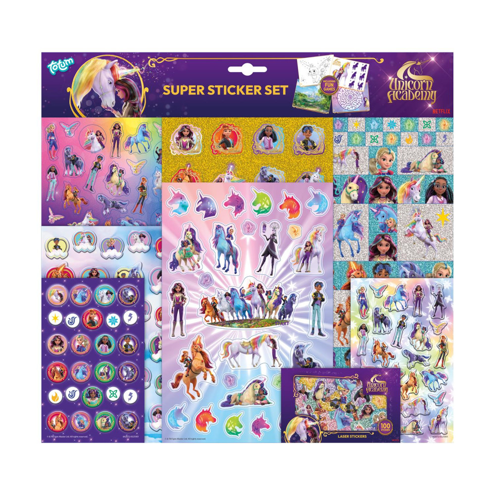 Totum: Unicorn Academy - Super Sticker Set (TT642072)