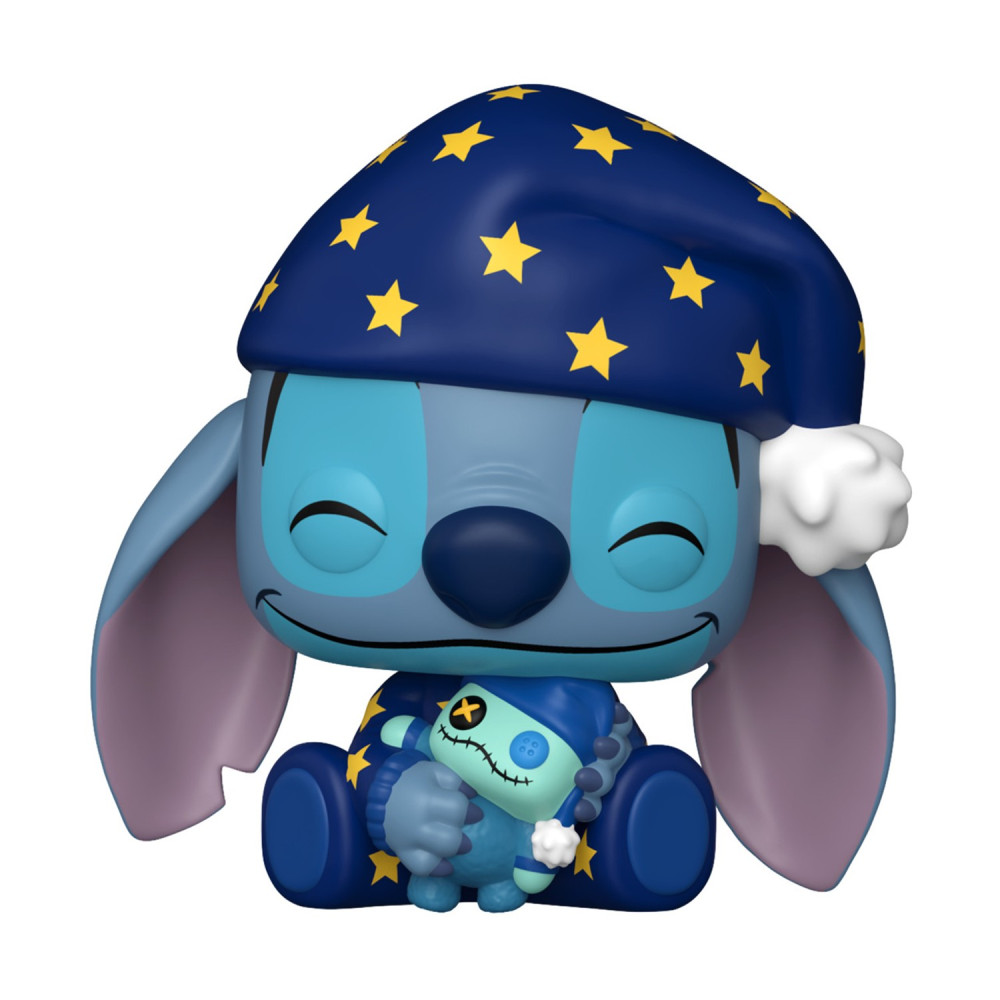 Funko Pop! Disney: Lilo &amp; Stitch - Stitch in PJ's (Glows in The Dark) (Special Edition) #1747 Vinyl Figure