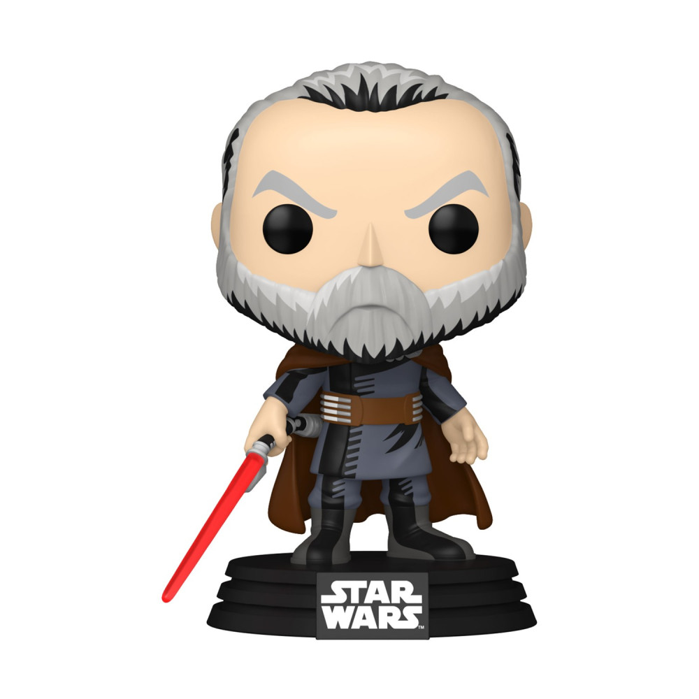 Funko Pop!: Star Wars - Count Dooku (Retro) #833 Bobble-Head Vinyl Figure