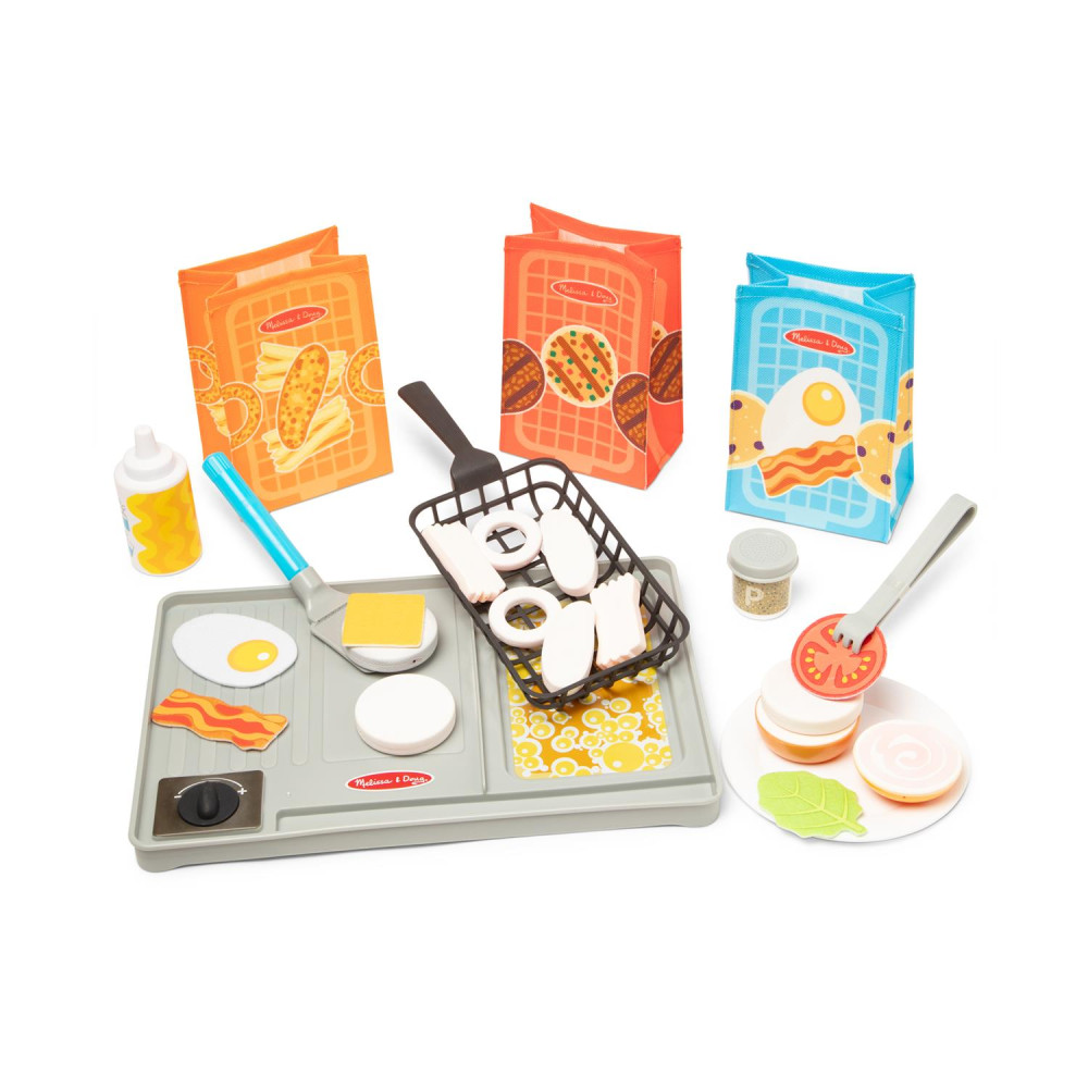 Melissa &amp; Doug Pretend Play: Non-Wood  Flip &amp; Fry (6074893)