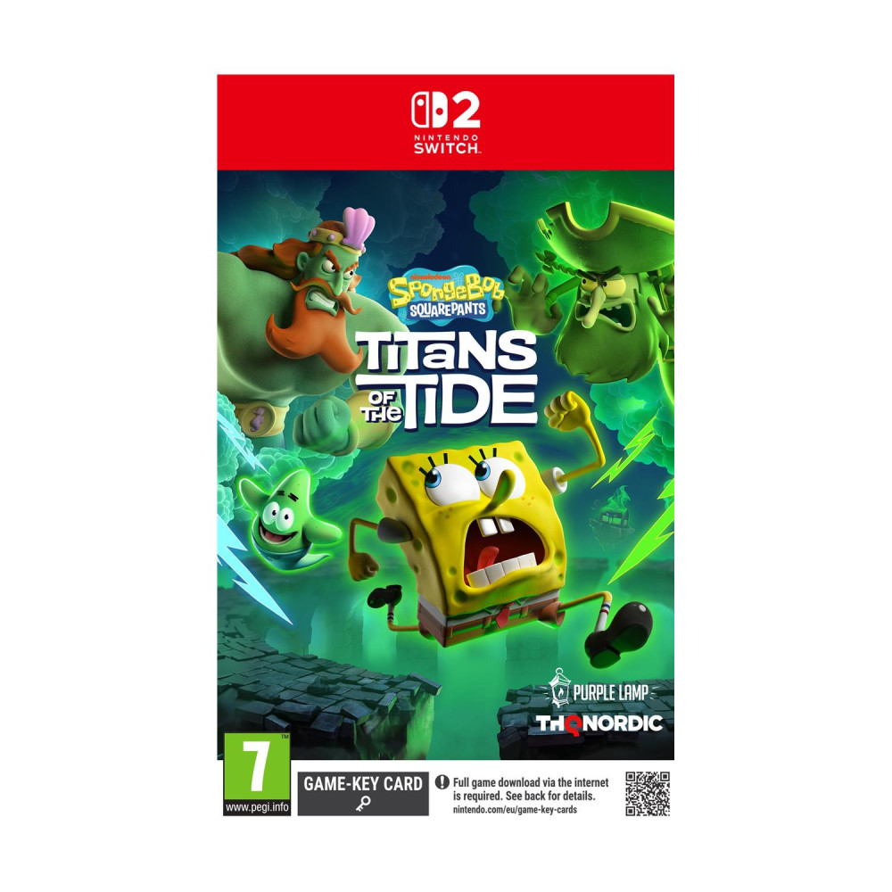 NSW2 SpongeBob SquarePants:Titans of theTide (Game Key Card)