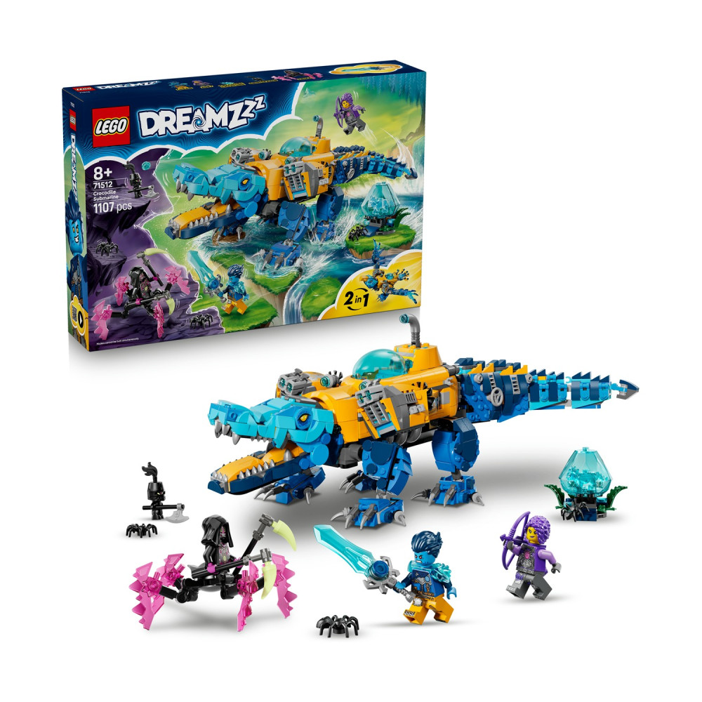 LEGO® DREAMZzz™: Crocodile Submarine (71512)