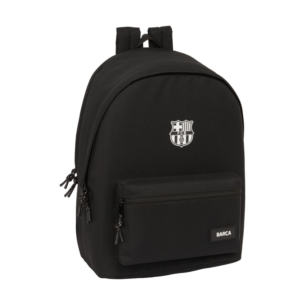 Safta: F.C.Barcelona - Laptop Double Backpack (40cm) Black + USB (642485820)