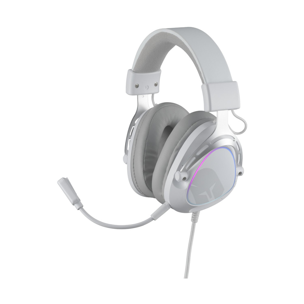 Spartan Gear - Erato Wired Headset (compatible with PC, playstation 4, playstation 5, xboxone, xbox series x/s, switch, switch 2) (color: White)
