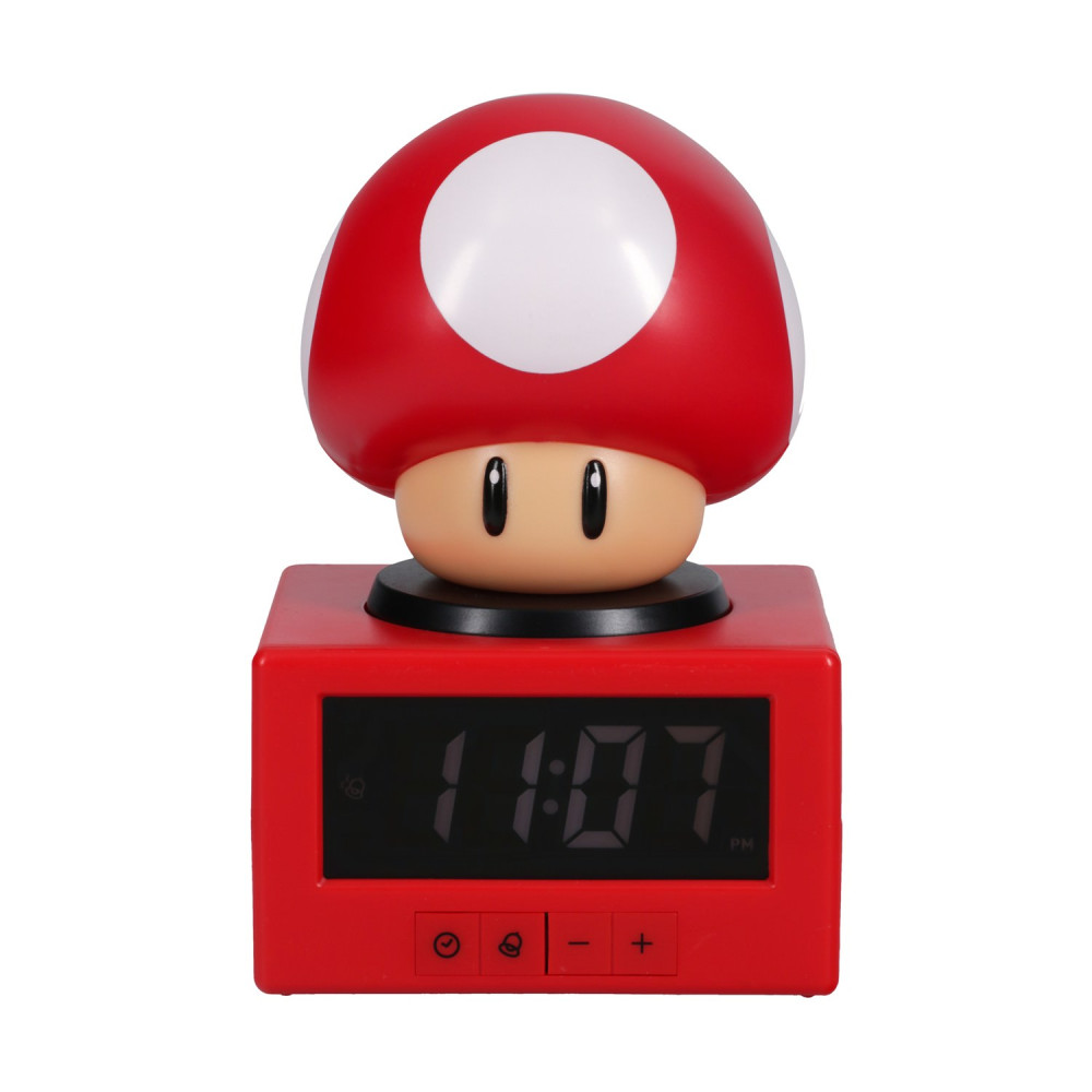 Paladone Icons: Super Mario - Super Mushroom Alarm Clock (PP13124NN)