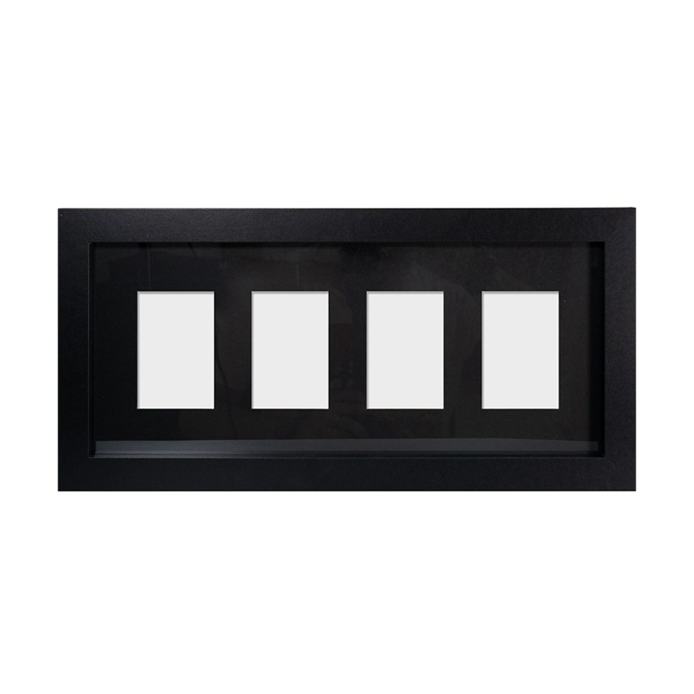 Abysse: Gbeye - Trading Card Collector (4 Position/Black) Frame (40cmX17cm) (FMM1T1FBTCL)