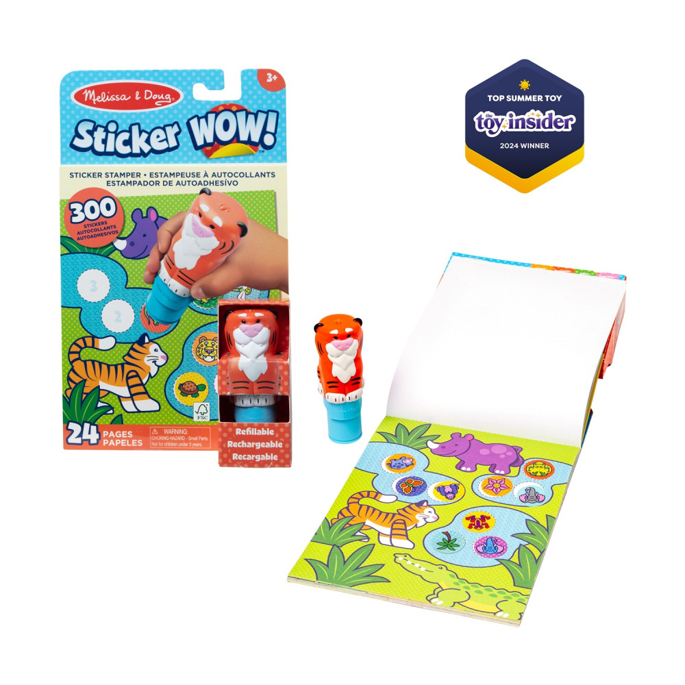 Melissa &amp; Doug Arts and Crafts: Sticker Wow! - Pumpkin (20156126)