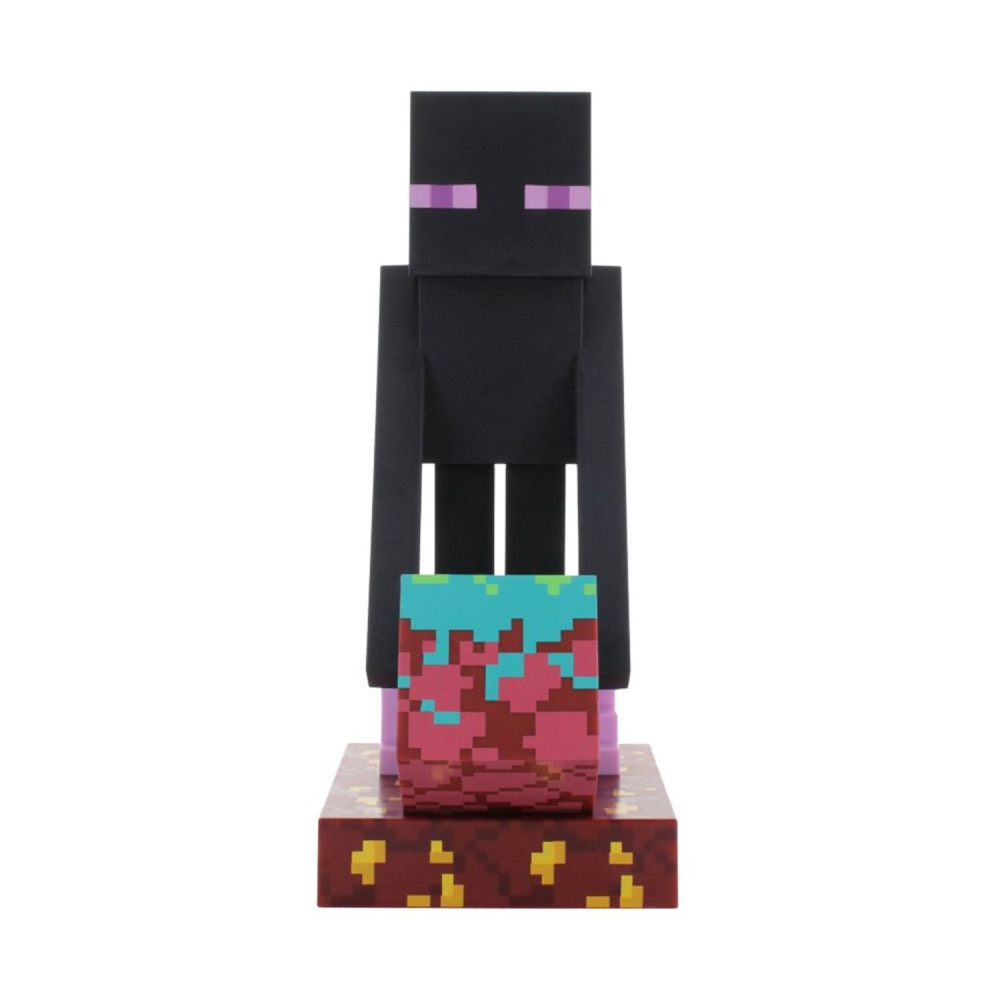 EXG Cable Guy Original: Minecraft - Nethergold Ore Enderman Phone &amp; Controller Holder (CGCRMC500021)