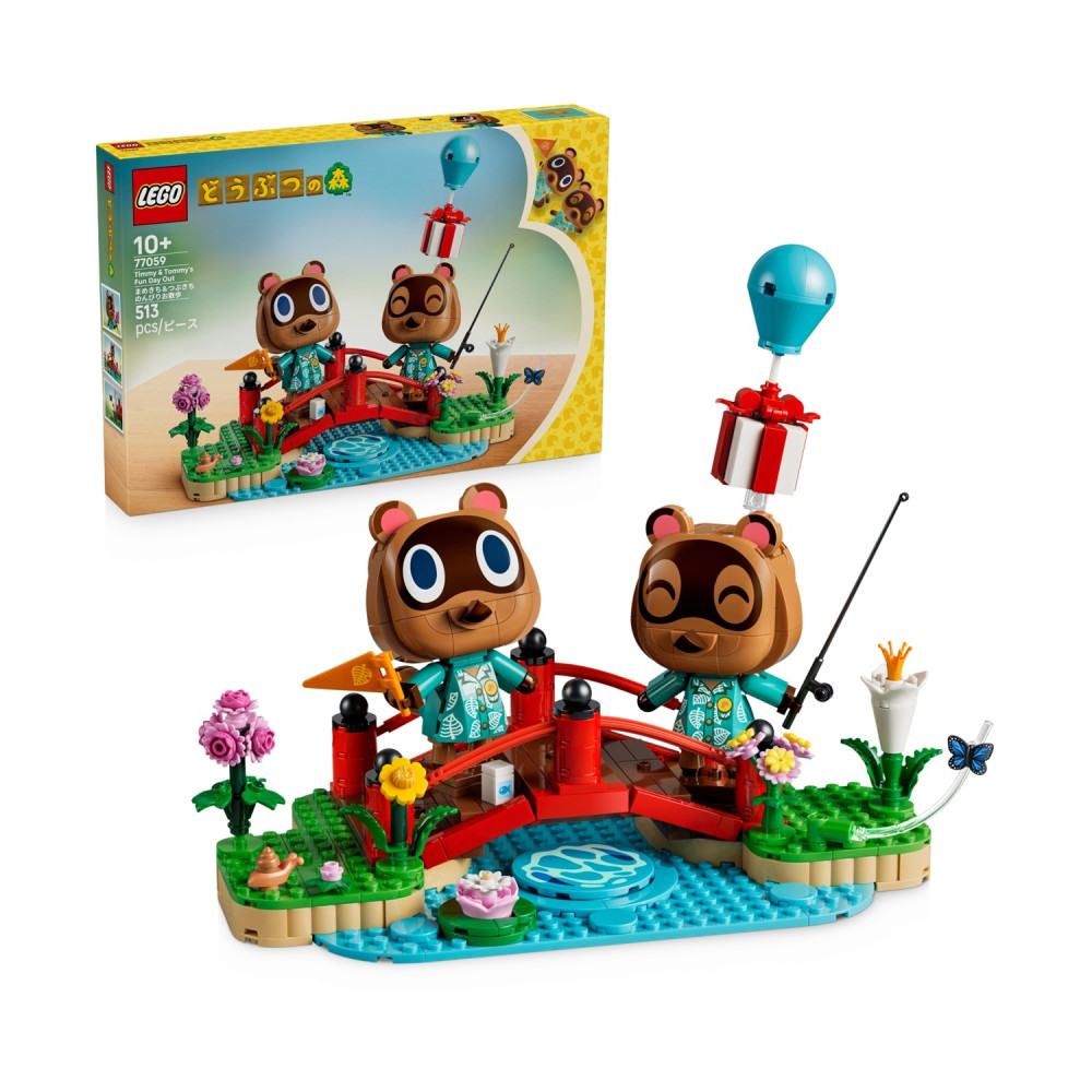 LEGO Animal Crossing: Timmy &amp; Tommy’s Fun Day Out Toy (77059)
