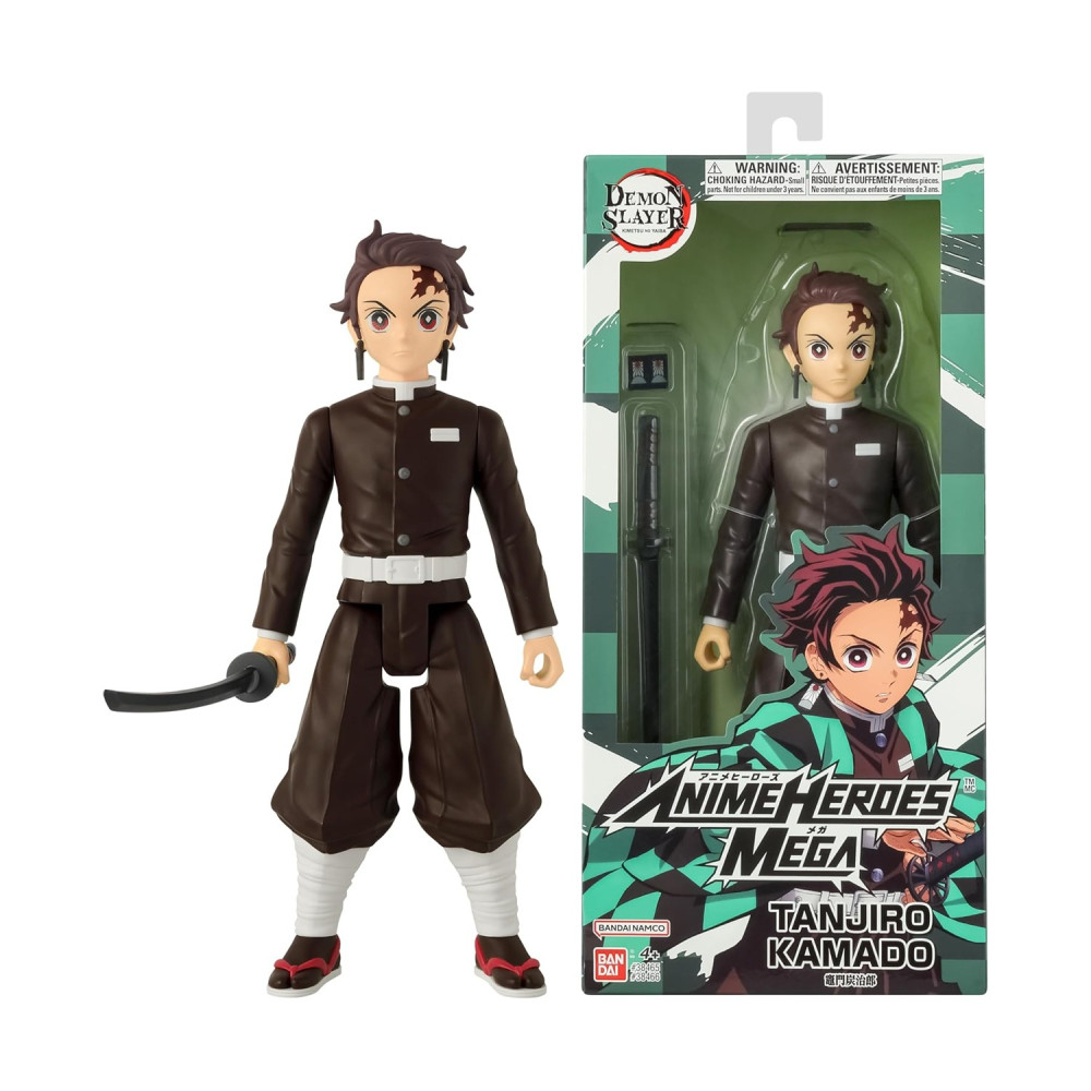 Bandai Anime Heroes Mega: Demon Slayer - Kamado Tanjiro Action Figure (30cm) (38466)