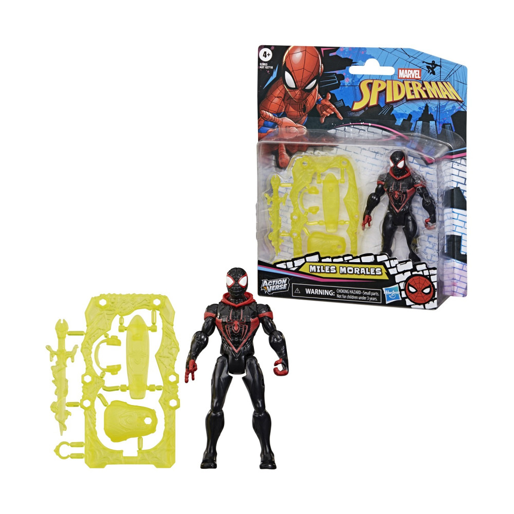 Hasbro Marvel: Action Verse Spider-Man - Miles Morales Action Figure (G2853)