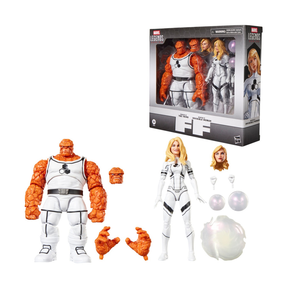 Hasbro Fans - Marvel Legends Series Future Foundation Marvel's The Thing &amp; Marvel's Invisible Woman (G2069)
