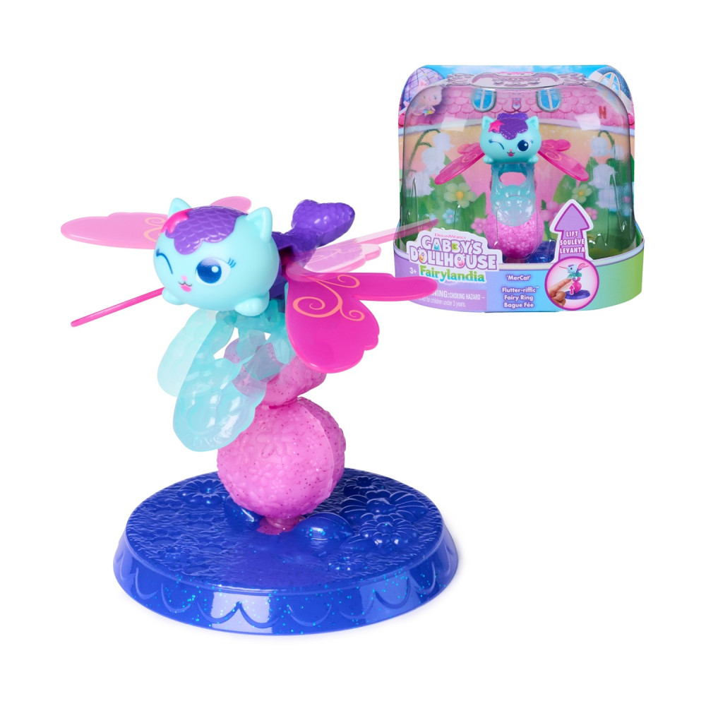 Spin Master Gabby's Dollhouse: Fairylandia - MerCat Fairy Ring (20156446)