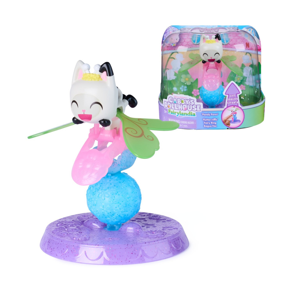 Spin Master Gabby's Dollhouse: Fairylandia - Pandy Paws Fairy Ring (20156447)
