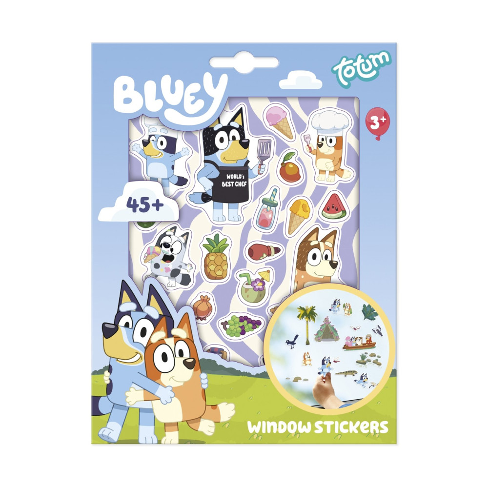 Totum: Bluey - Window Stickers (TT290471)
