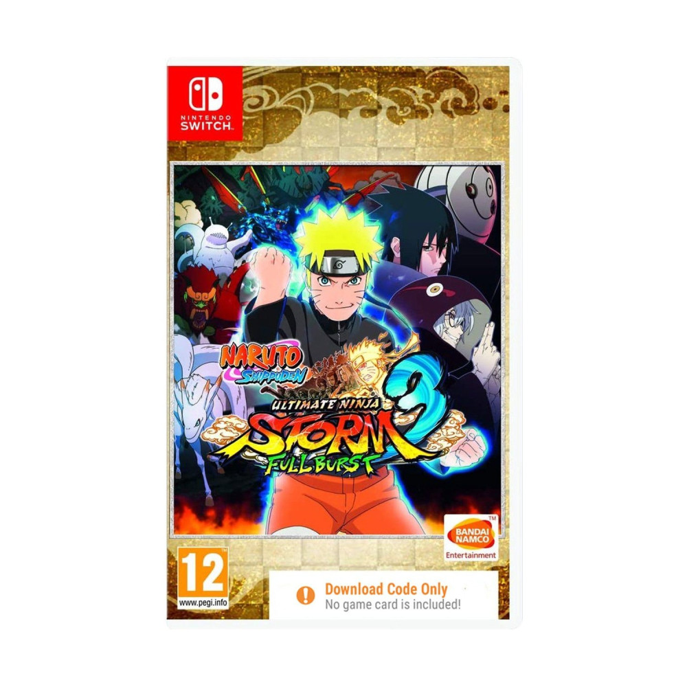 NSW Naruto Ultimate Ninja Storm 3 Full Burst (Code in a Box)