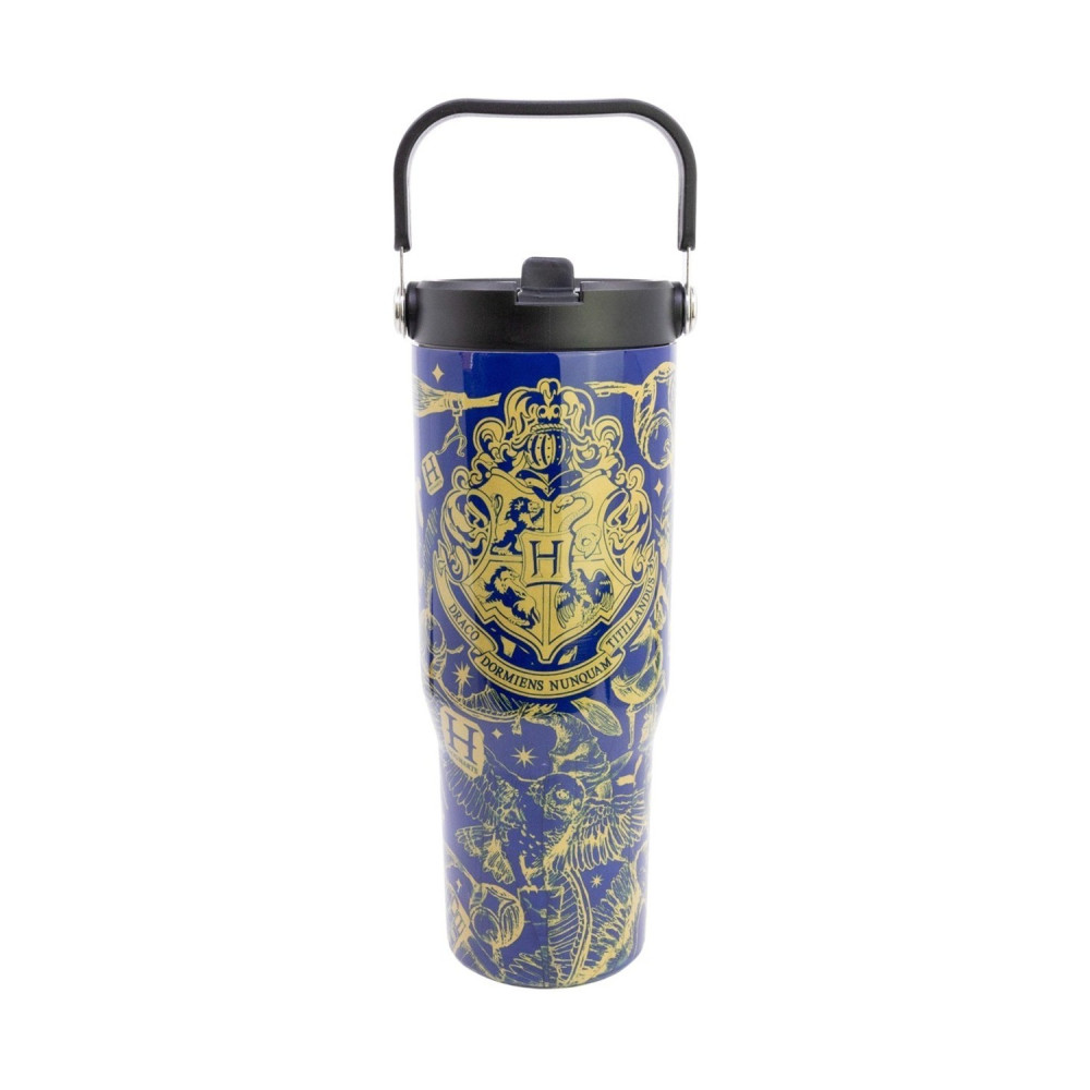 Stor: Harry Potter - Magic &amp; Mayhem Insulated Stainless Steel Tubler with Handle (860ml) (31010)