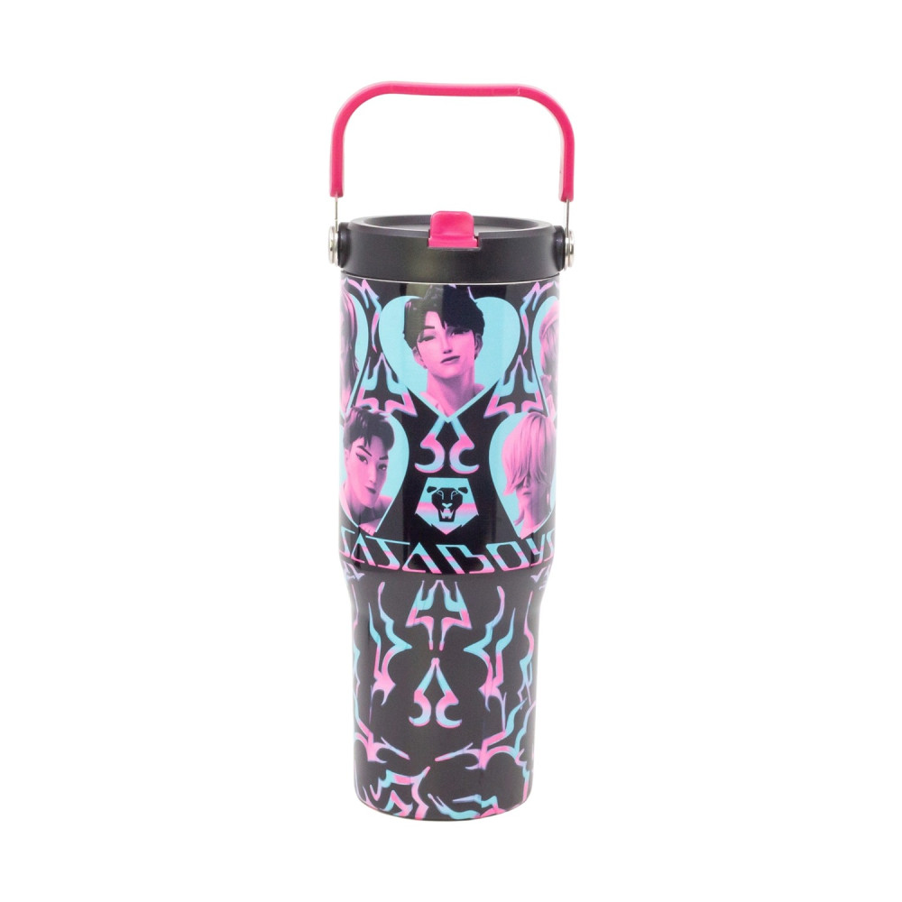Stor: K-POP Demon Hunters - Insulated Stainless Steel Tubler with Handle (860ml) (80680)