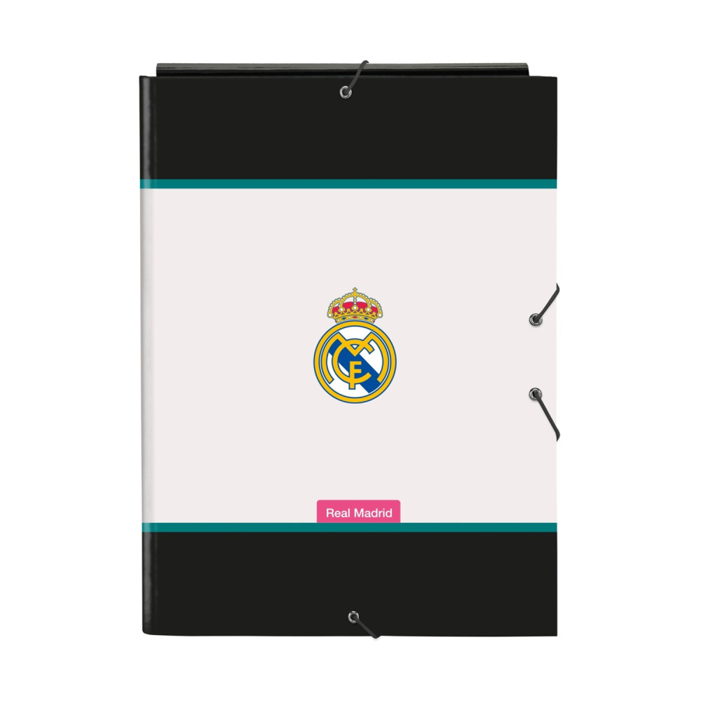 Safta: Real Madrid - Folio Cardboard Elastic Binder (512654068)