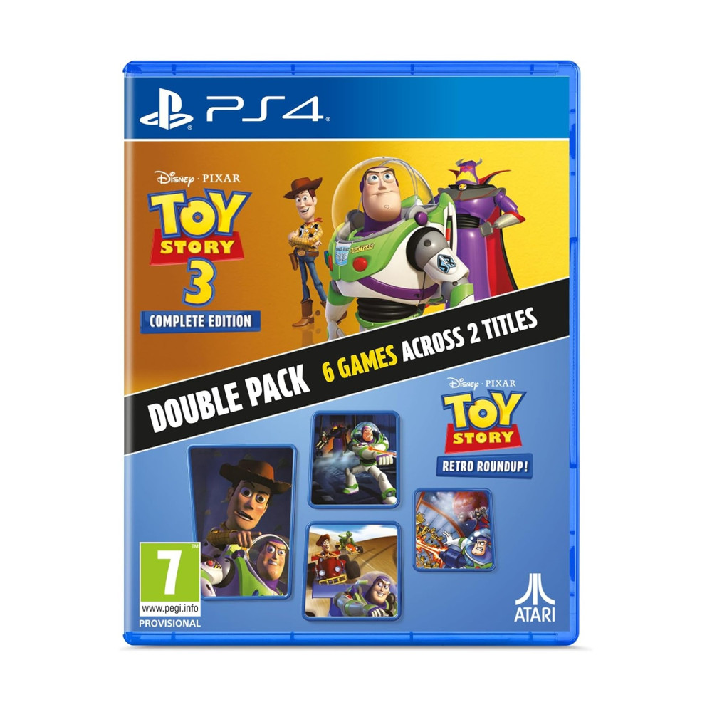 PS4 Toy Story: Retro Roundup! + Toy Story 3 Double Pack - Complete Edition