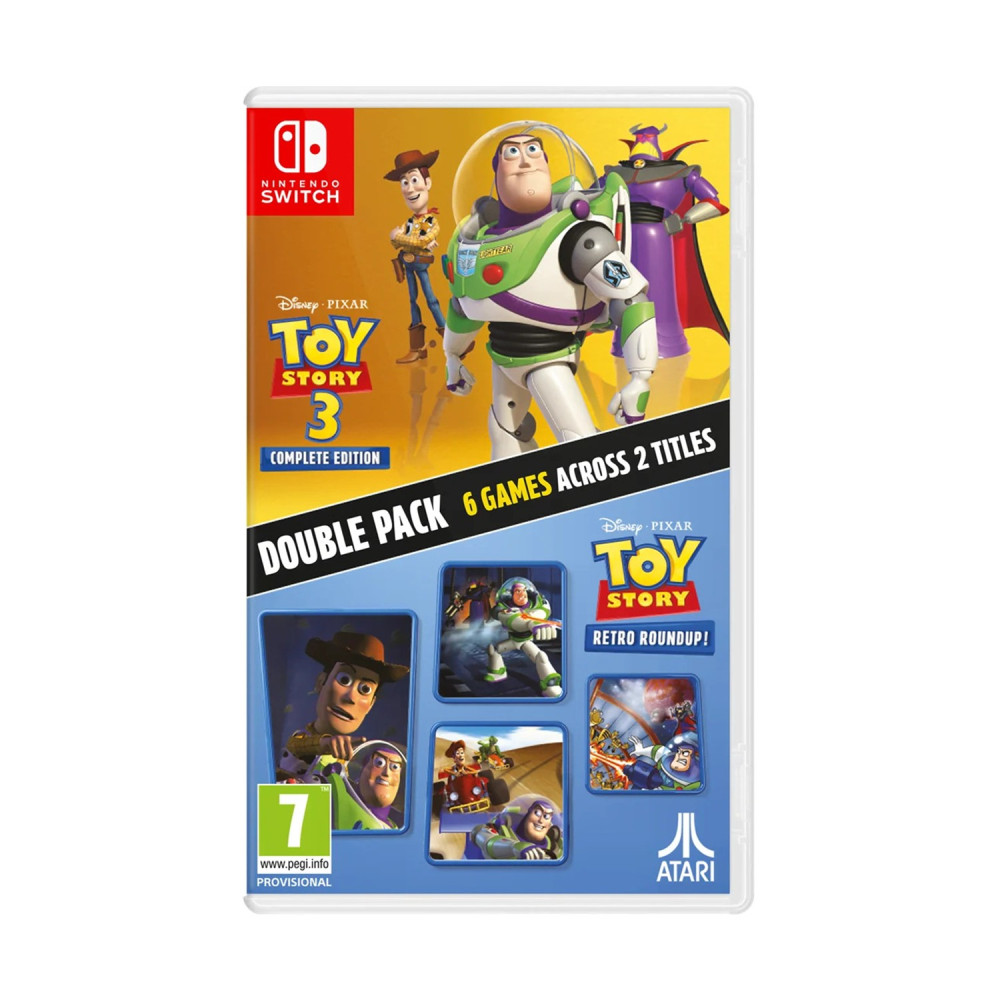 NSW Toy Story: Retro Roundup! + Toy Story 3 Double Pack - Complete Edition