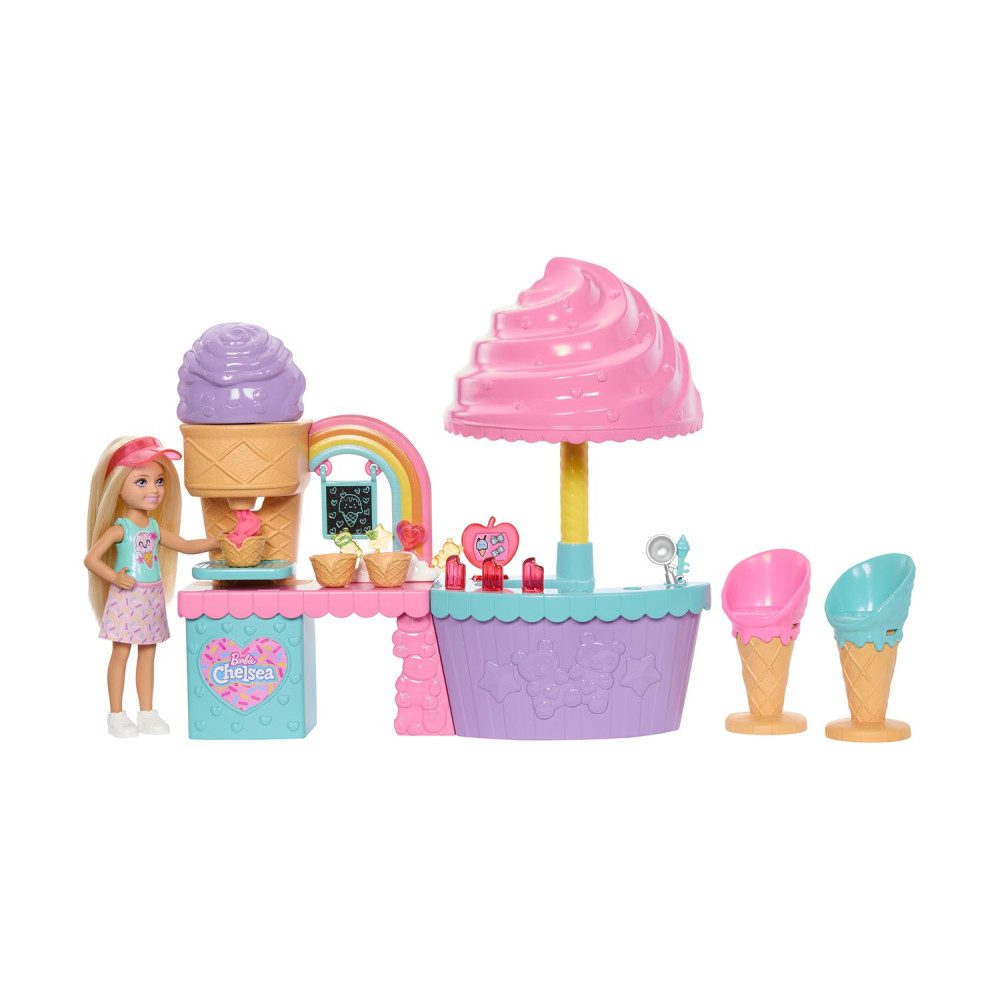 Mattel Barbie: Chelsea - Ice Cream Shop Playset (JMJ42)