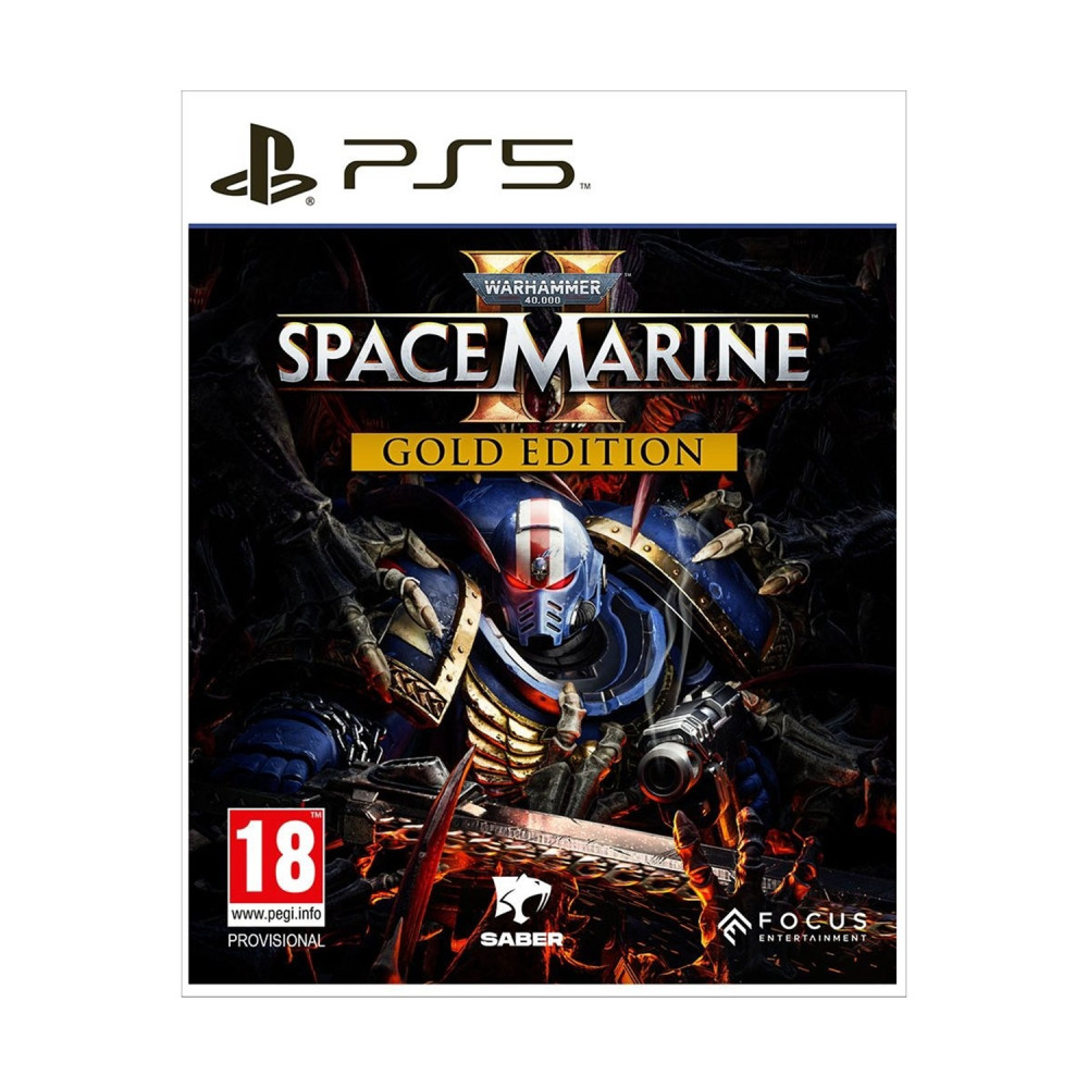 PS5 Warhammer 40,000: Space Marine II ( Includes DLC, Season Pass, without Steelbook case)