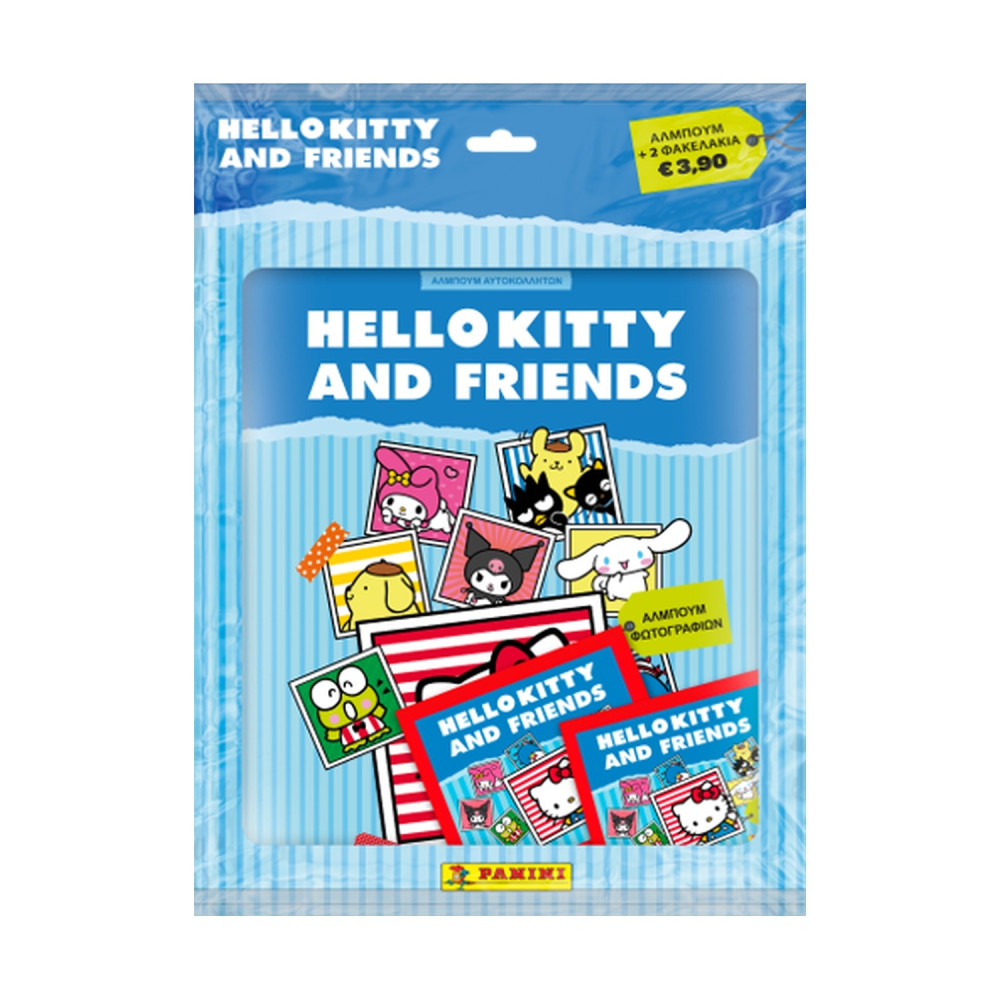 Panini Hello Kitty &amp; Friends: Starter Pack (Sticker Album plus 2 packs)