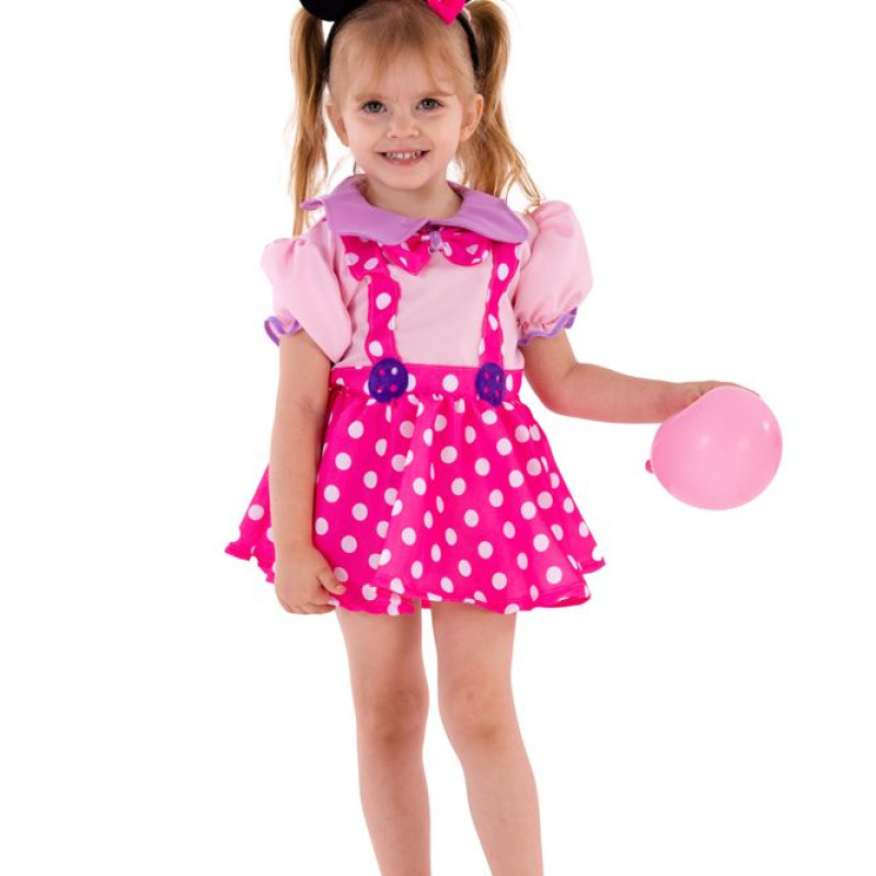 Αποκριάτικη Στολή Pink Mouse