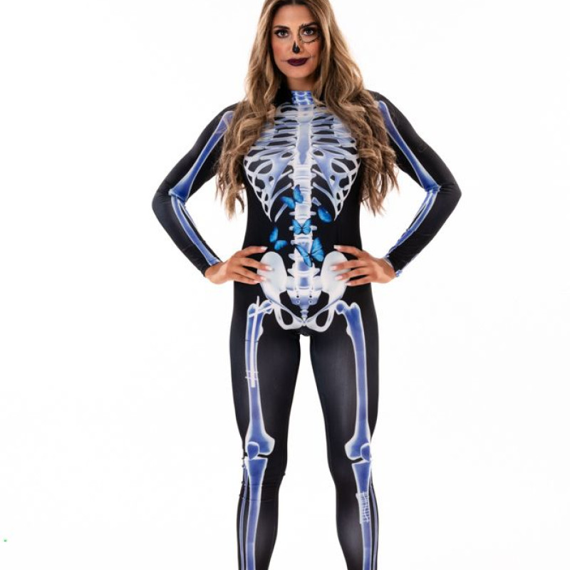 Αποκριάτικη Στολή Bones Skeleton