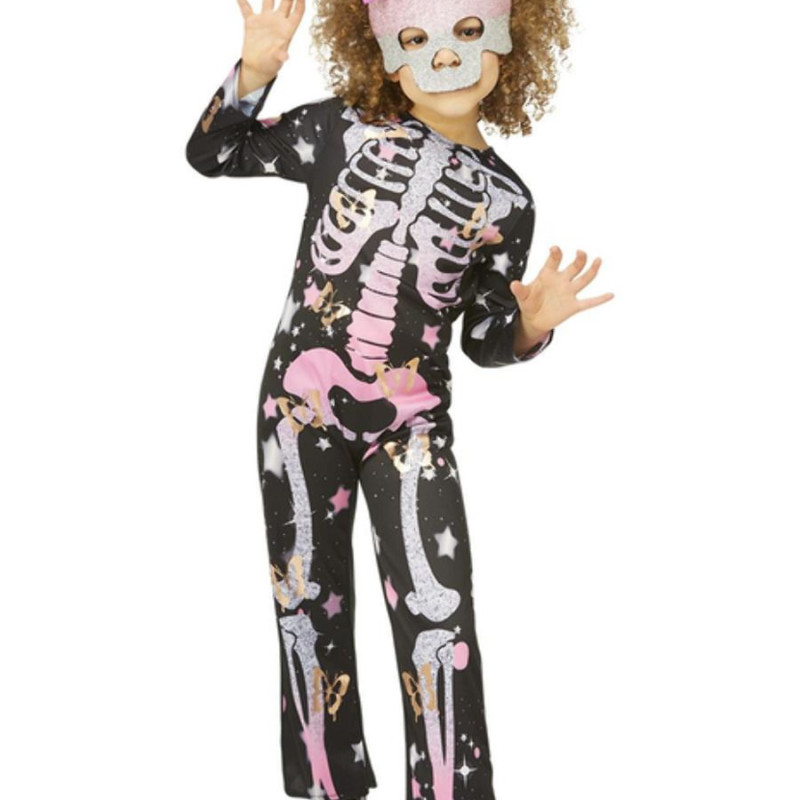 Αποκριάτικη Στολή Skeleton Rose Sparkle