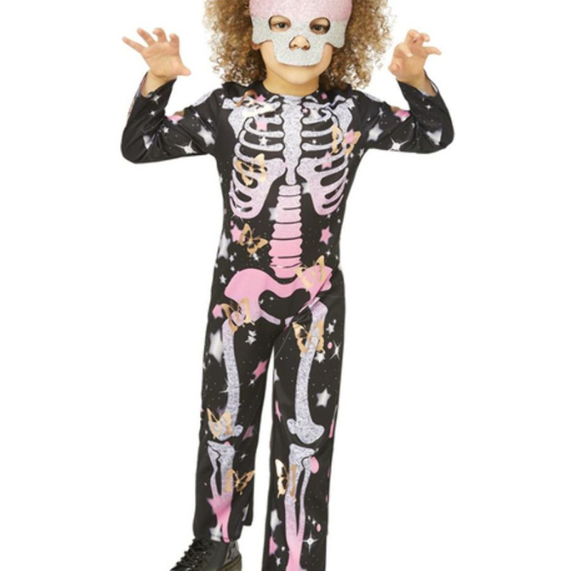 Αποκριάτικη Στολή Skeleton Rose Sparkle