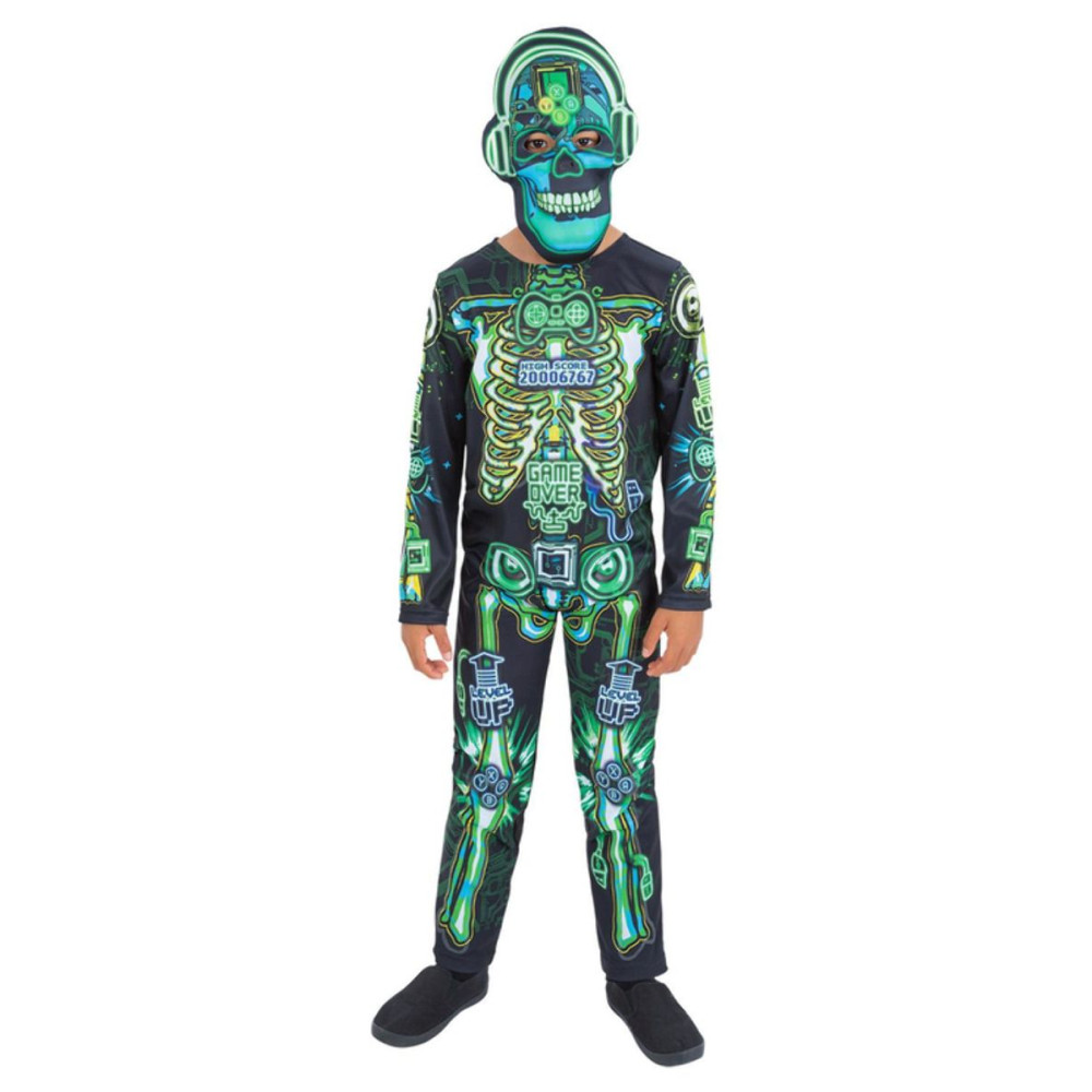 Αποκριάτικη Στολή Dark Tech Skeleton