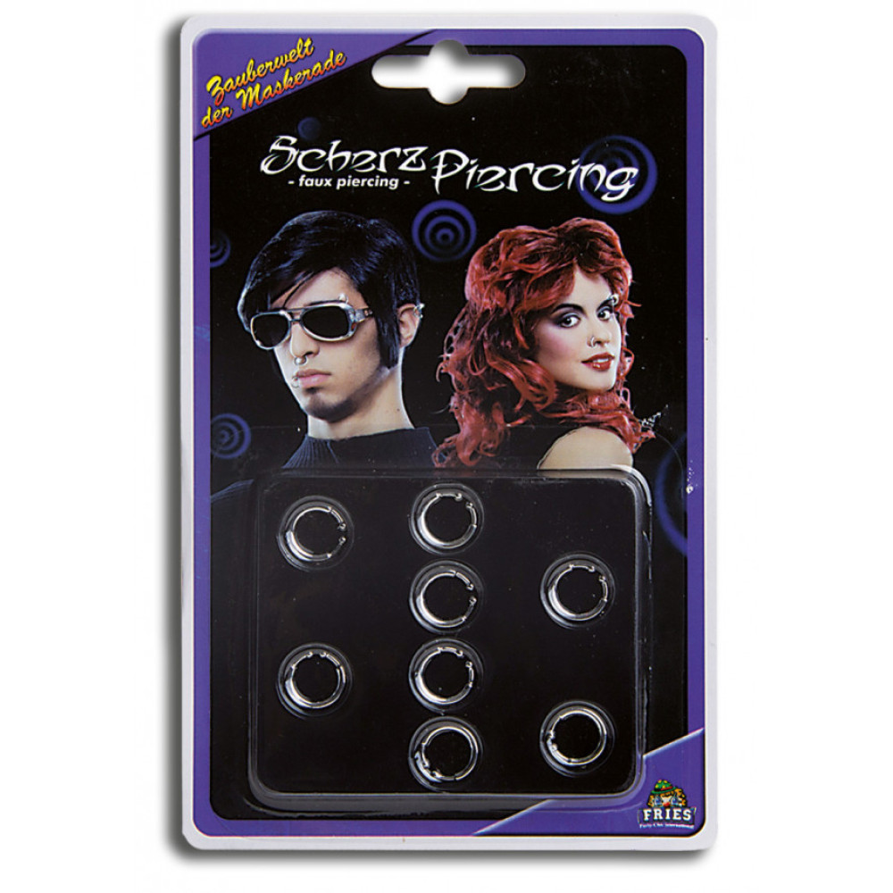 Σκουλαρίκια Piercing 8 Τεμαχίων
