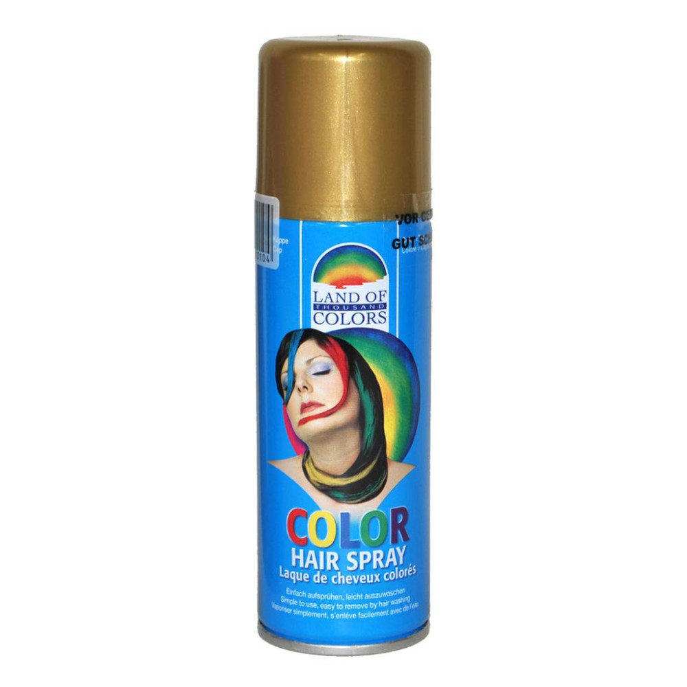 Σπρέι Μαλλιών Χρυσό 125ml