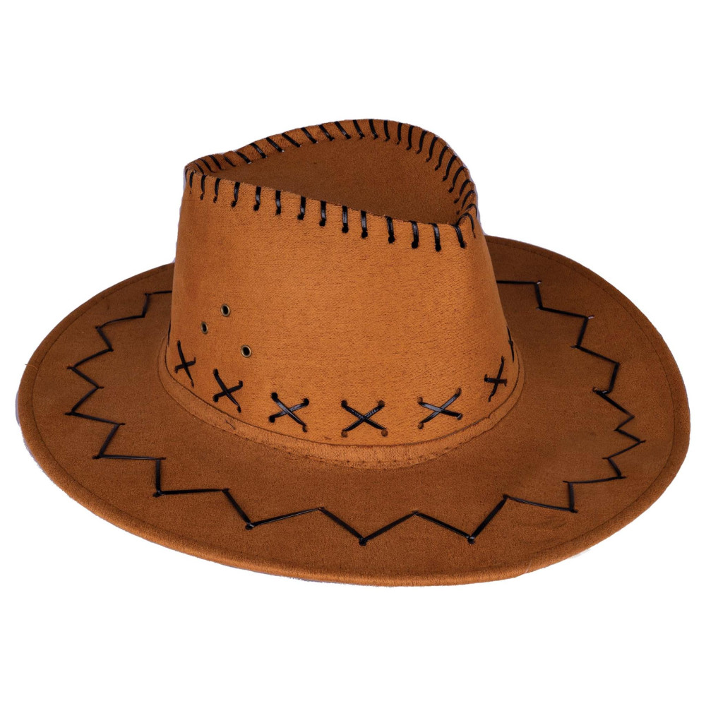 Καπέλο Cowboy Με Ραφές Σε Διάφορα Χρώματα