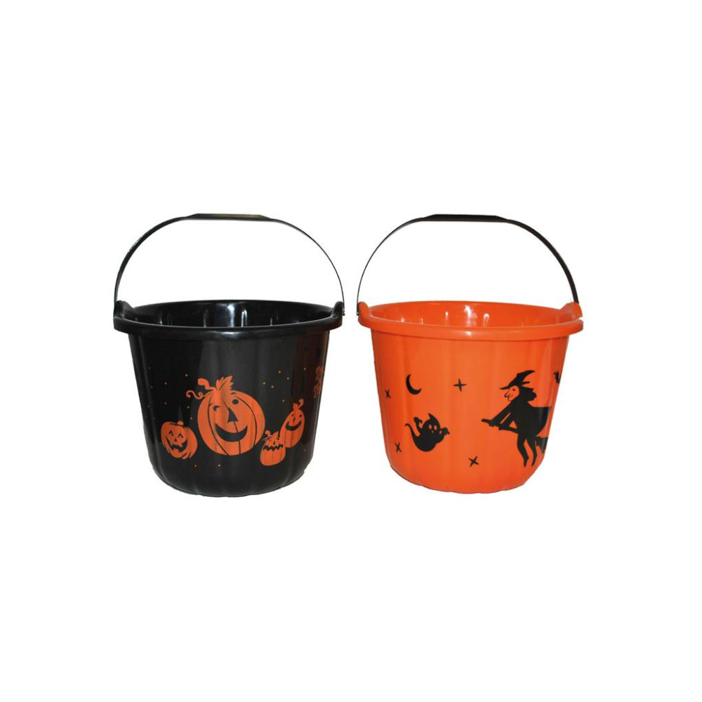 Καλάθι Halloween Σε Δύο Χρώματα  14cm x 18cm