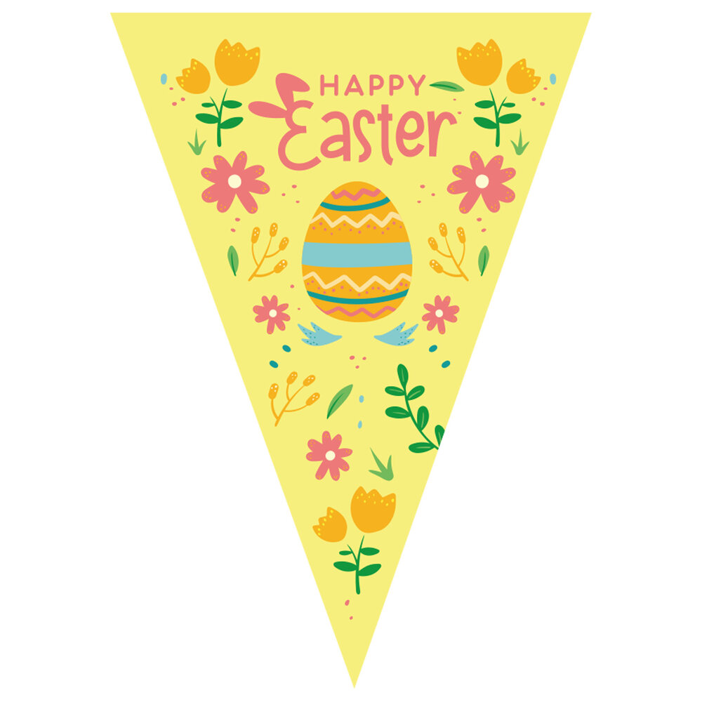 Γιρλάντα Happy Easter 5m PVC