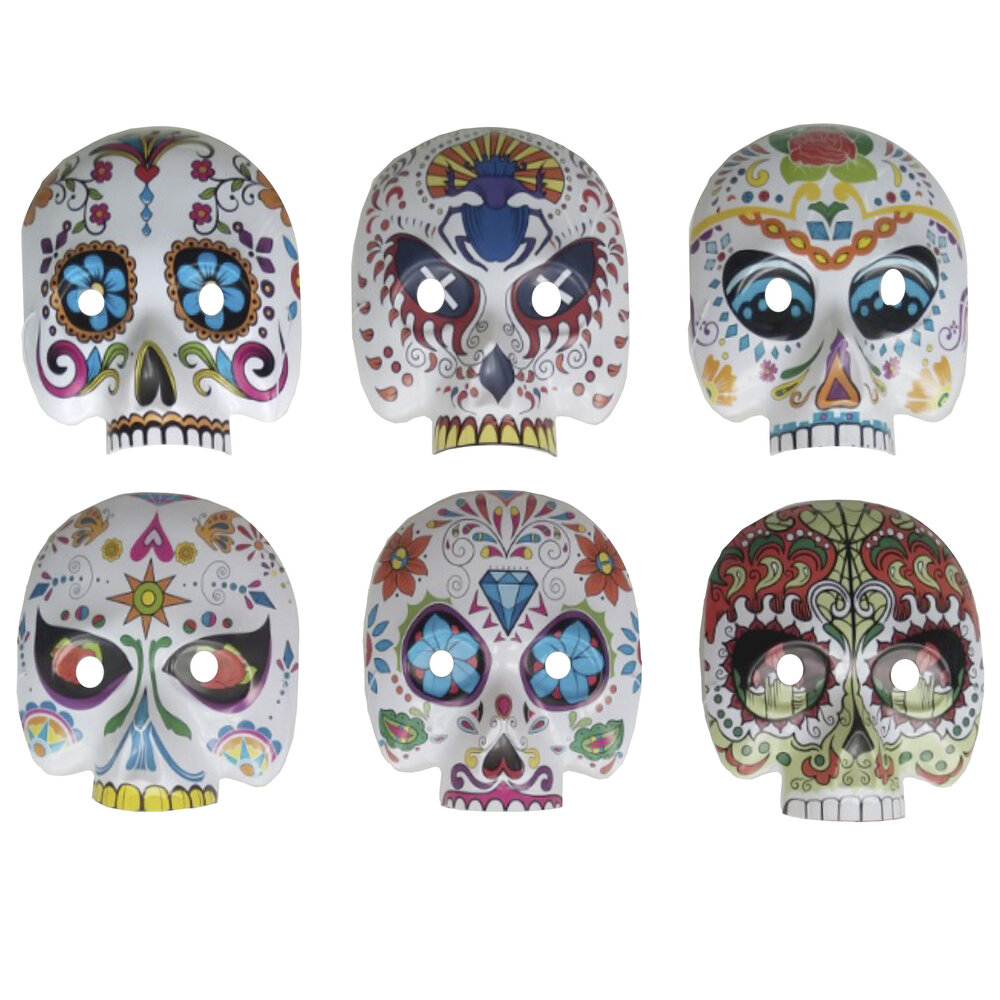 Μάσκα Day Of The Dead  (1 τμχ )