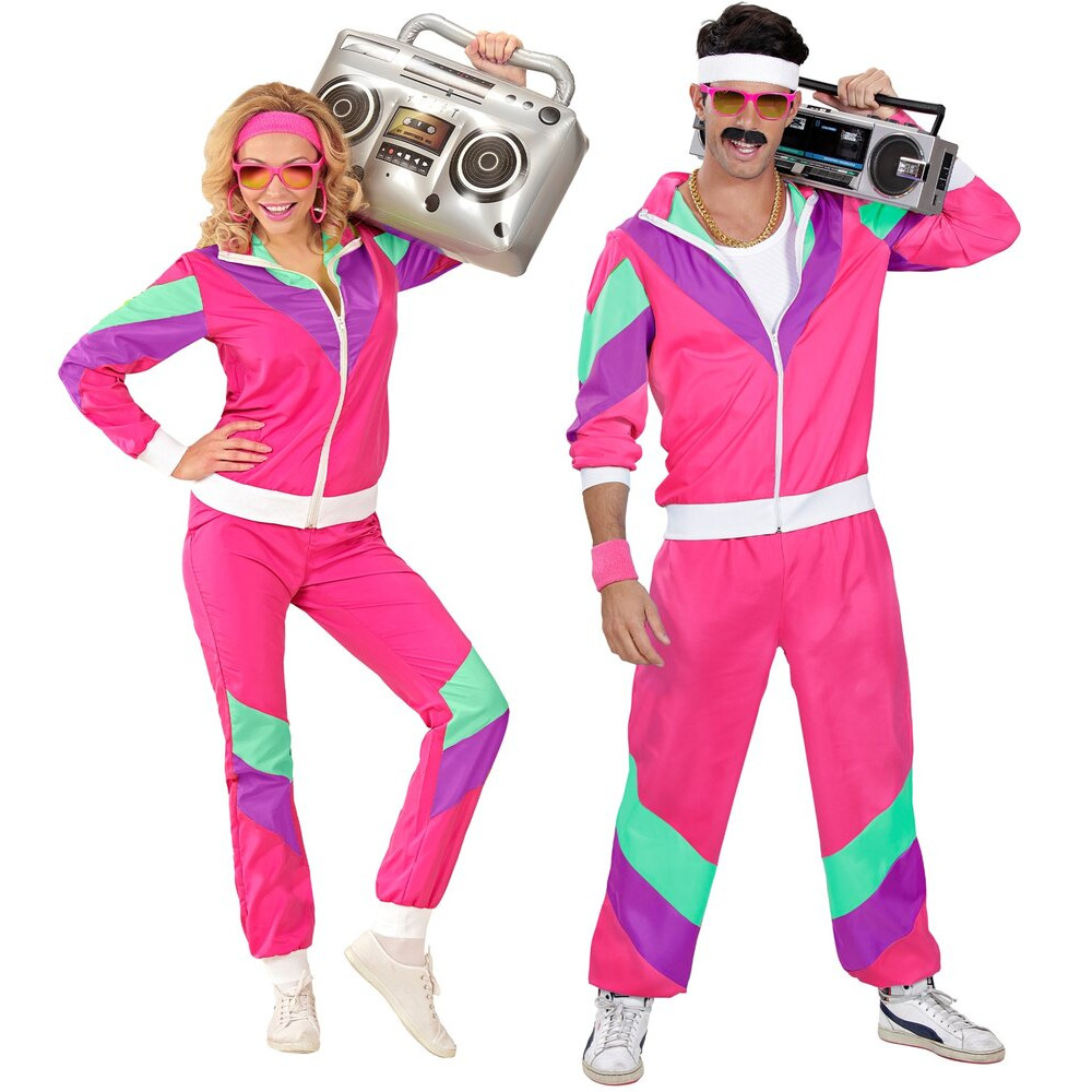 Στολή Γυμναστικής 80's Ροζ Unisex