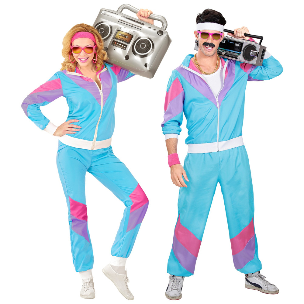 Στολή Γυμναστικής 80's Μπλε Unisex