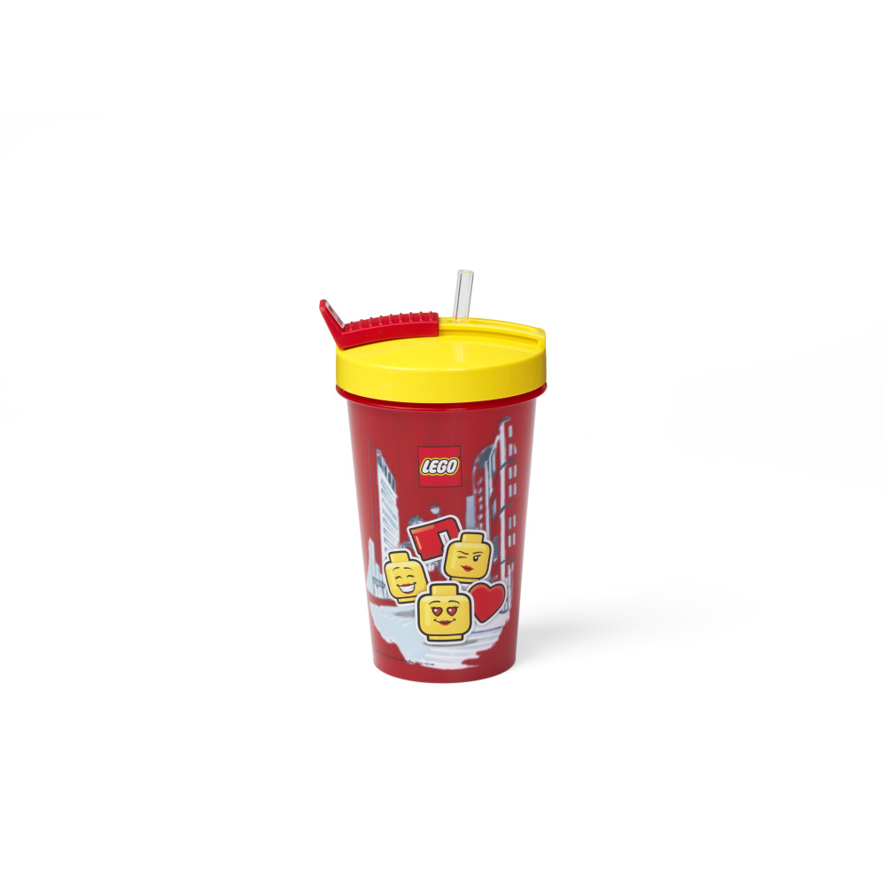 LEGO® ΠΟΤΗΡΙ ΜΕ ΚΑΛΑΜΑΚΙ 0.5L ΙCONIC GIRL - 40441725