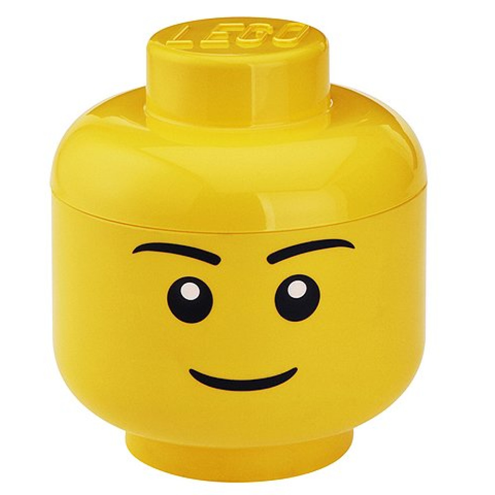 LEGO® ΚΟΥΤΙ ΑΠΟΘΗΚΕΥΣΗΣ ΜΙΚΡΟ ΚΕΦΑΛΙ BOY - 40310804