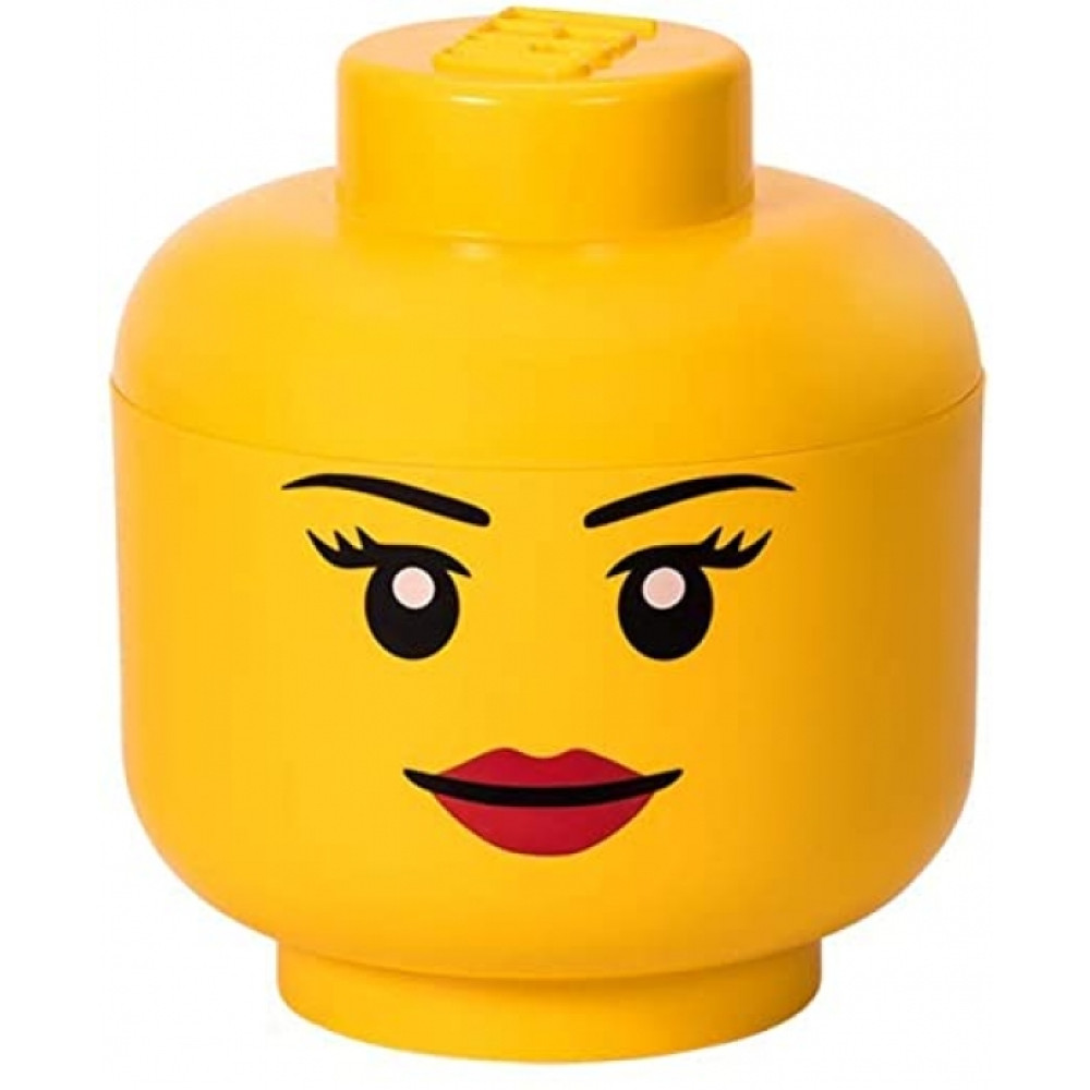 LEGO® ΚΟΥΤΙ ΑΠΟΘΗΚΕΥΣΗΣ ΜΙΚΡΟ ΚΕΦΑΛΙ GIRL - 40310805