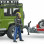BRUDER Land Rover Defender with trailer, Scrambler Ducati Full Throttle (02589)