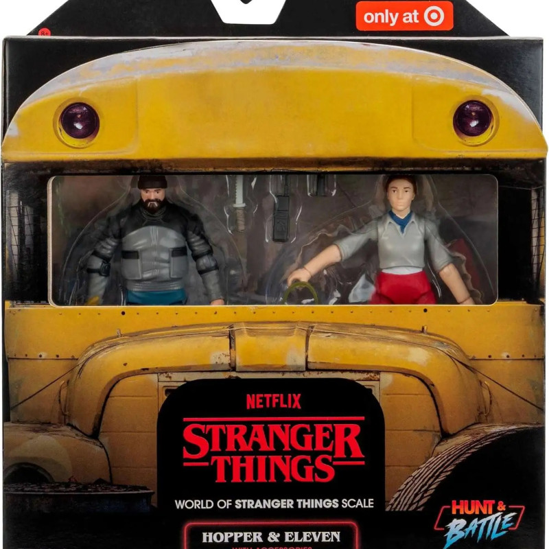 STRANGER THINGS ΣΕΤ 2ΤΜΧ ΑΡΘΡΩΤΕΣ ΦΙΓΟΥΡΕΣ 10ΕΚ. ΜΕ ΑΞΕΣΟΥΑΡ ELEVEN & HOPPER (JWST0002)