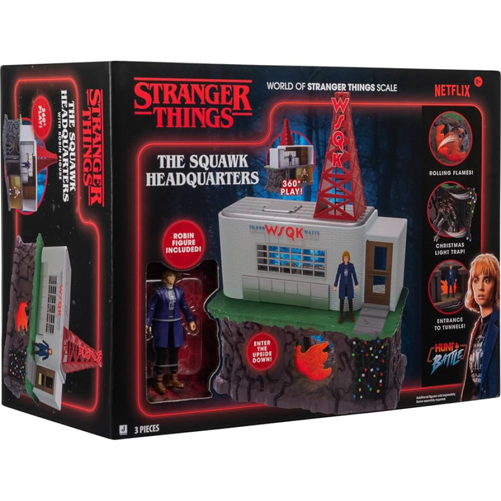 STRANGER THINGS STATION WSQK ΜΕ ΦΙΓΟΥΡΑ & ΑΞΕΣΟΥΑΡ ΦΩΣ-ΗΧΟ (JWST0004)