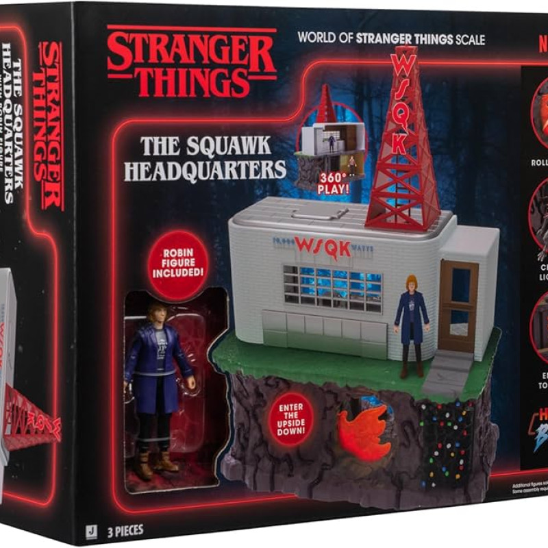 STRANGER THINGS STATION WSQK ΜΕ ΦΙΓΟΥΡΑ & ΑΞΕΣΟΥΑΡ ΦΩΣ-ΗΧΟ (JWST0004)