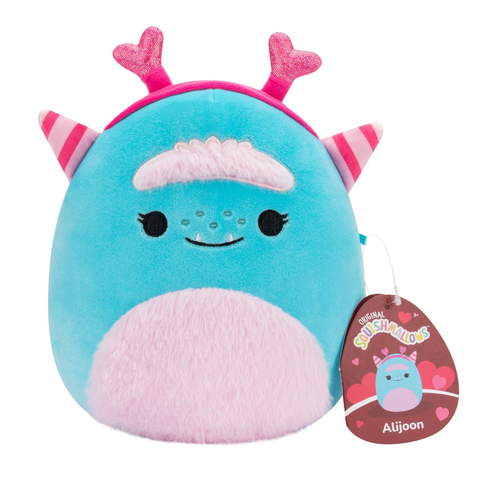 SQUISHMALLOWS-VALENTINE- ΛΟΥΤΡΙΝΑ 19CM W2Α ALIJOON ΤΟ ΤΕΡΑΤΑΚΙ (SQVA01307)