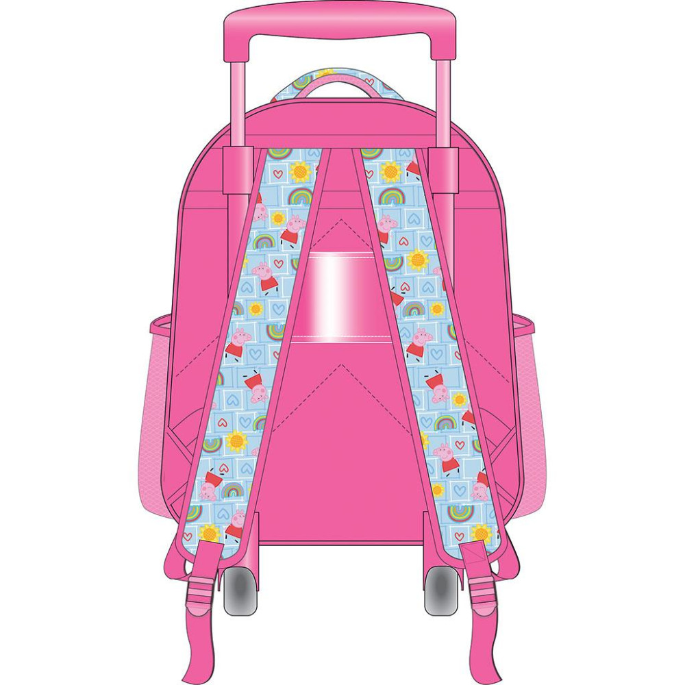 MUST TEAM TROLLEY ΝΗΠΙΟΥ 27Χ10Χ31ΕΚ 2ΘΗΚΕΣ PEPPA PIG (482860)